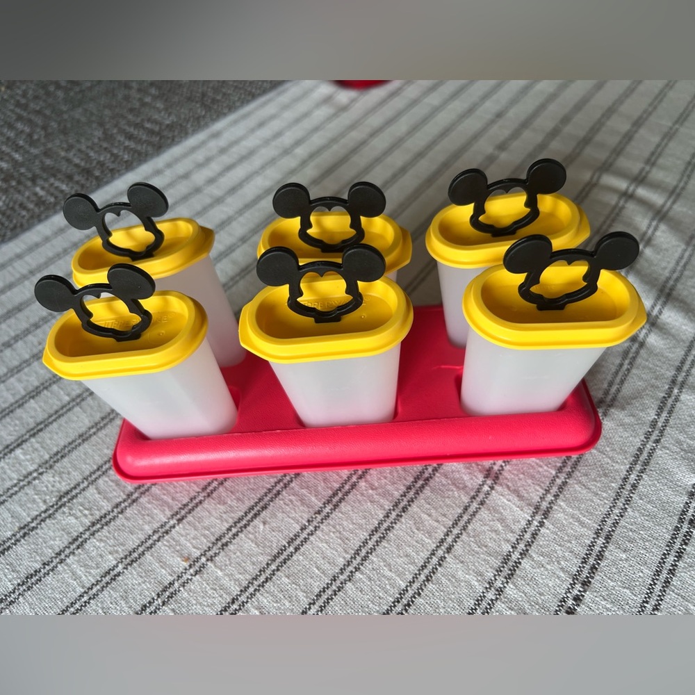 Tupperware Mickey Mouse ice Tups